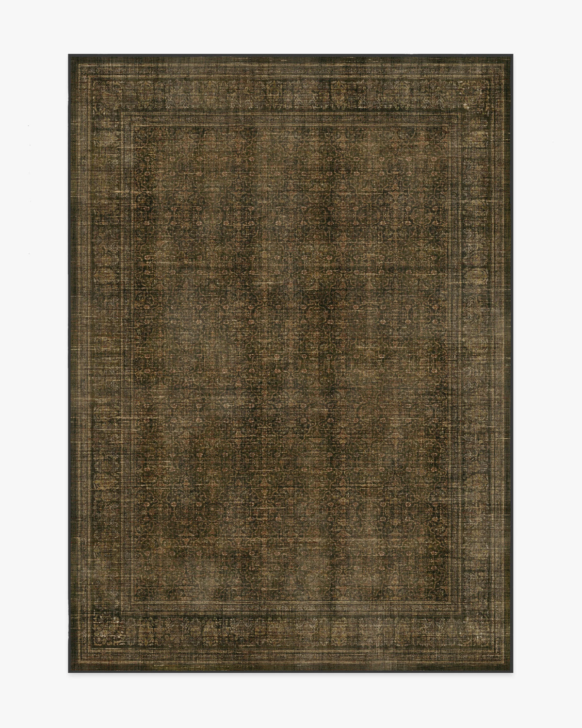 Vesper Olive & Gold Flatwoven Rug