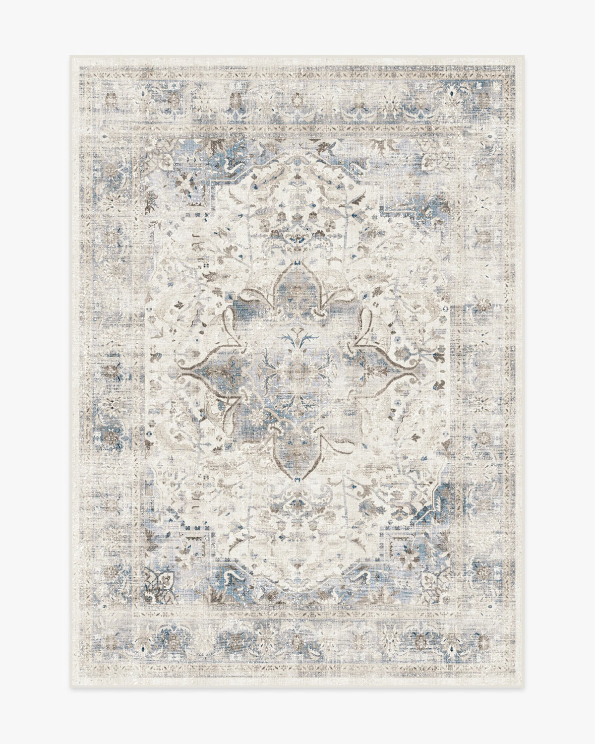 Sarrah Blue Quartz Flatwoven Rug