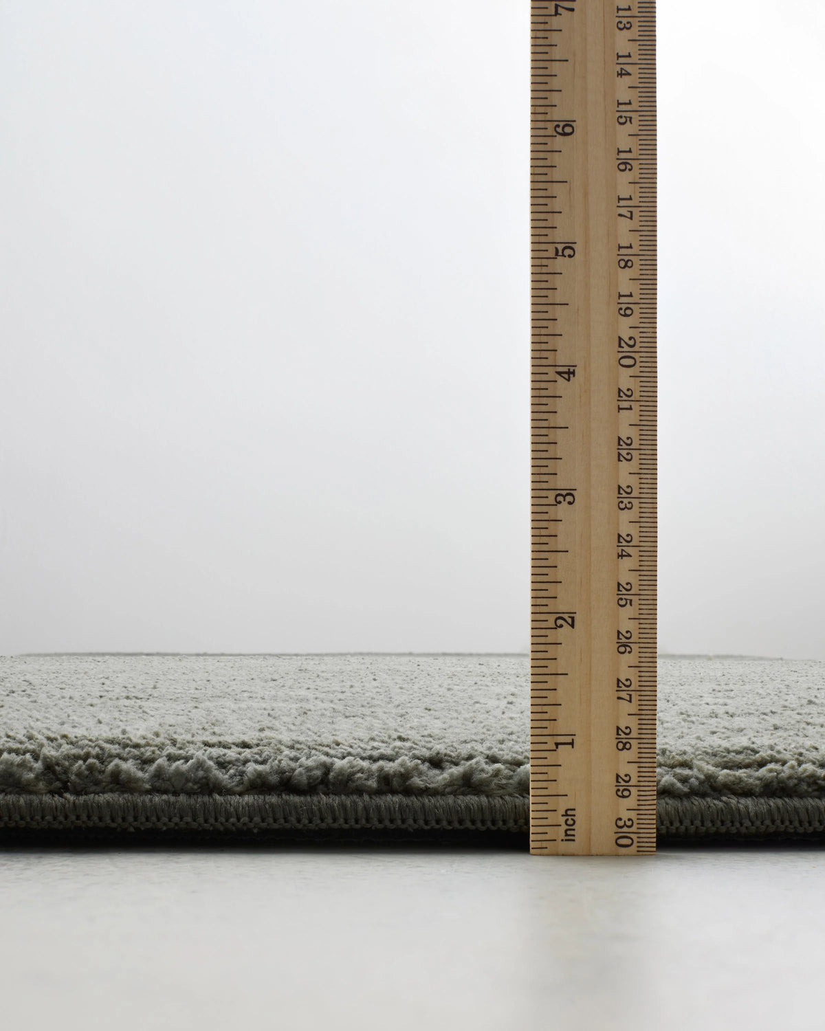Finley Smoke Grey Plush Rug