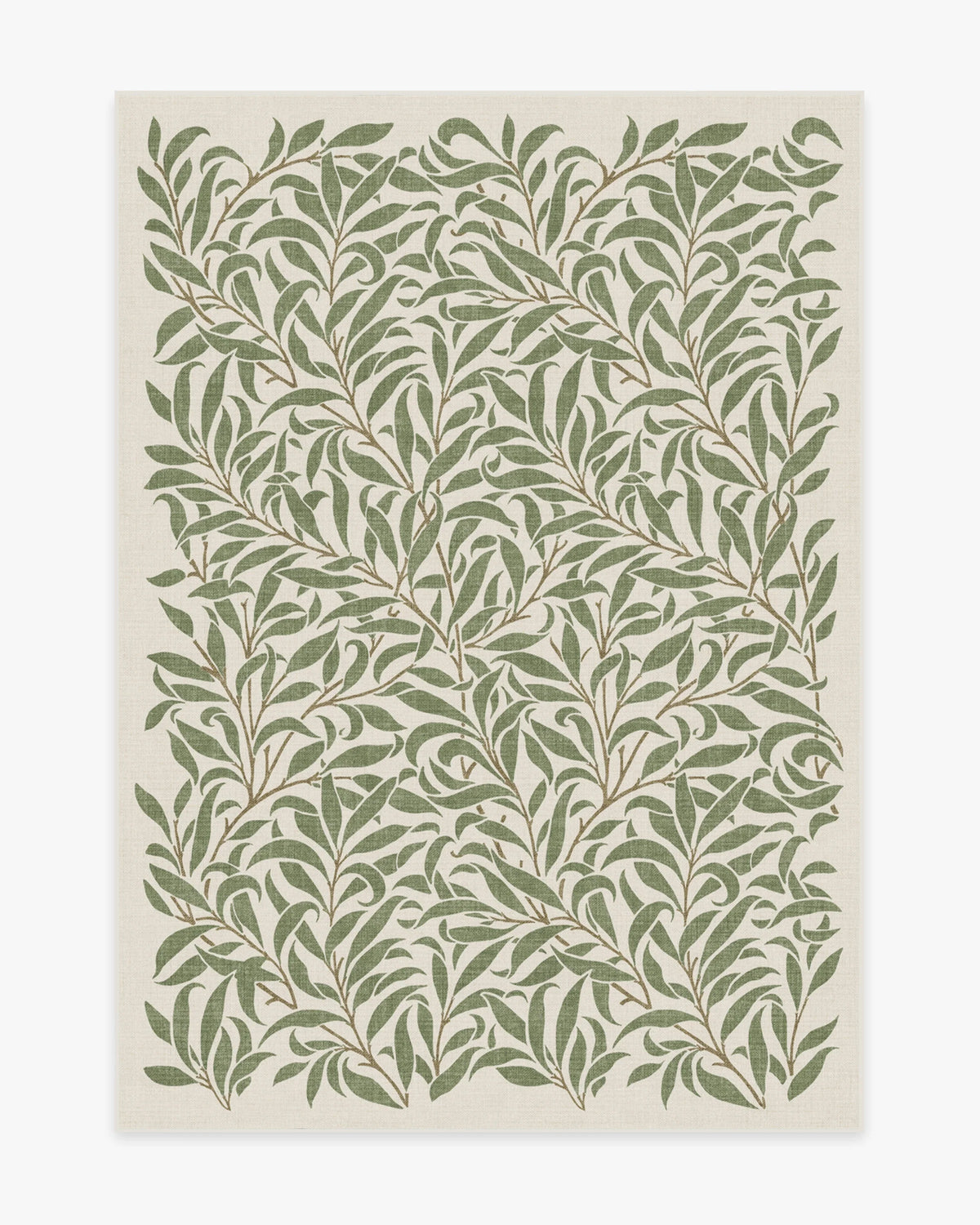 Pure Willow Boughs Green Rug by Morris & Co.