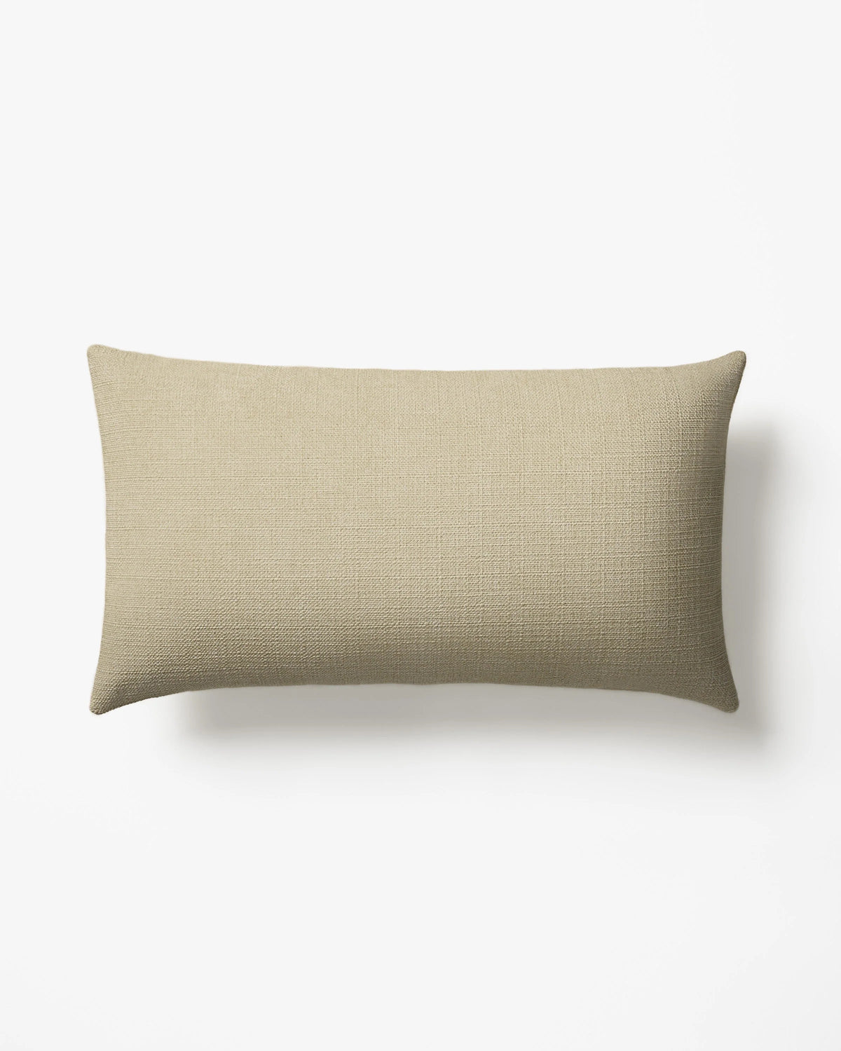 Natural Woven Throw Pillow