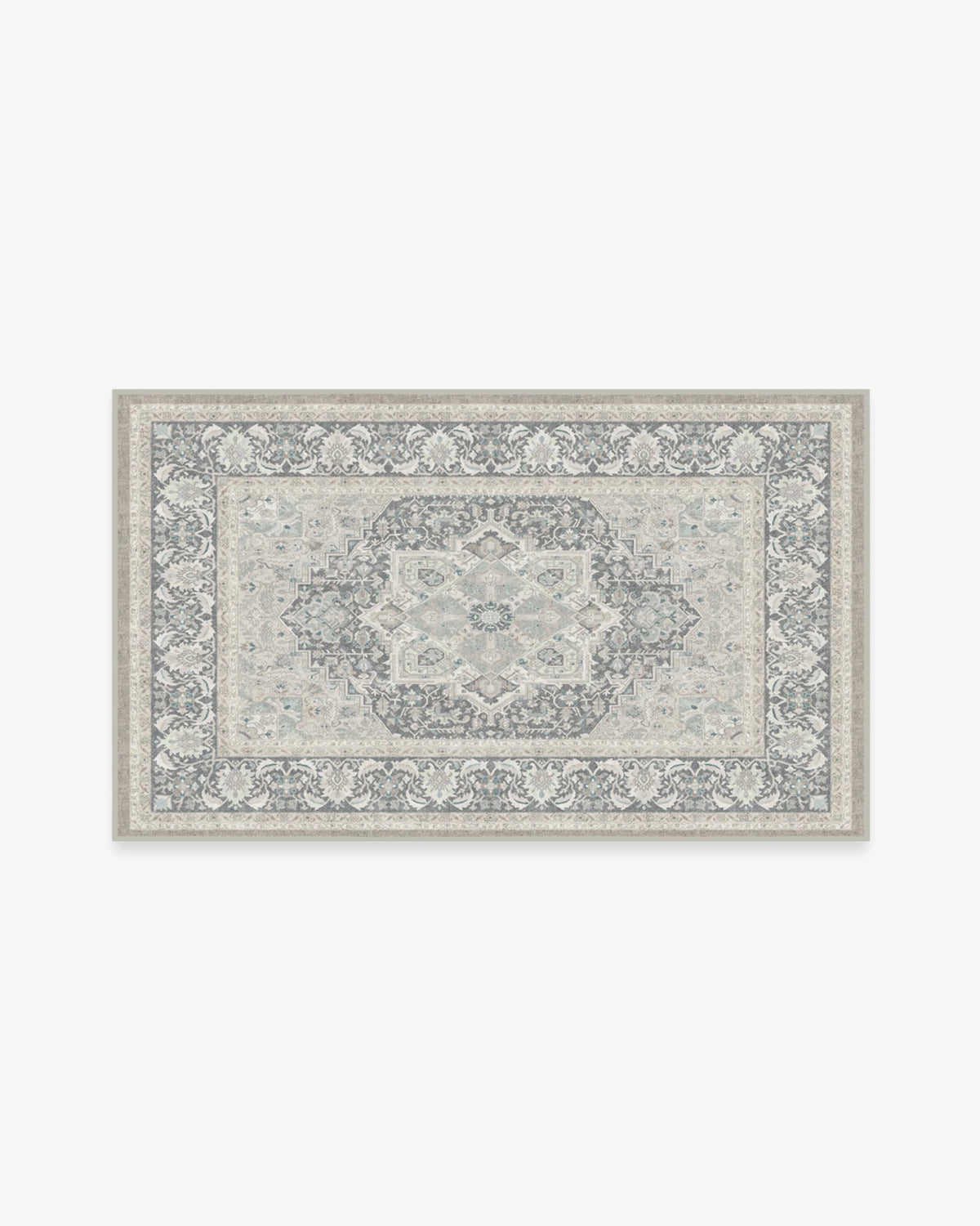 Hendesi Heriz Abalone Rug