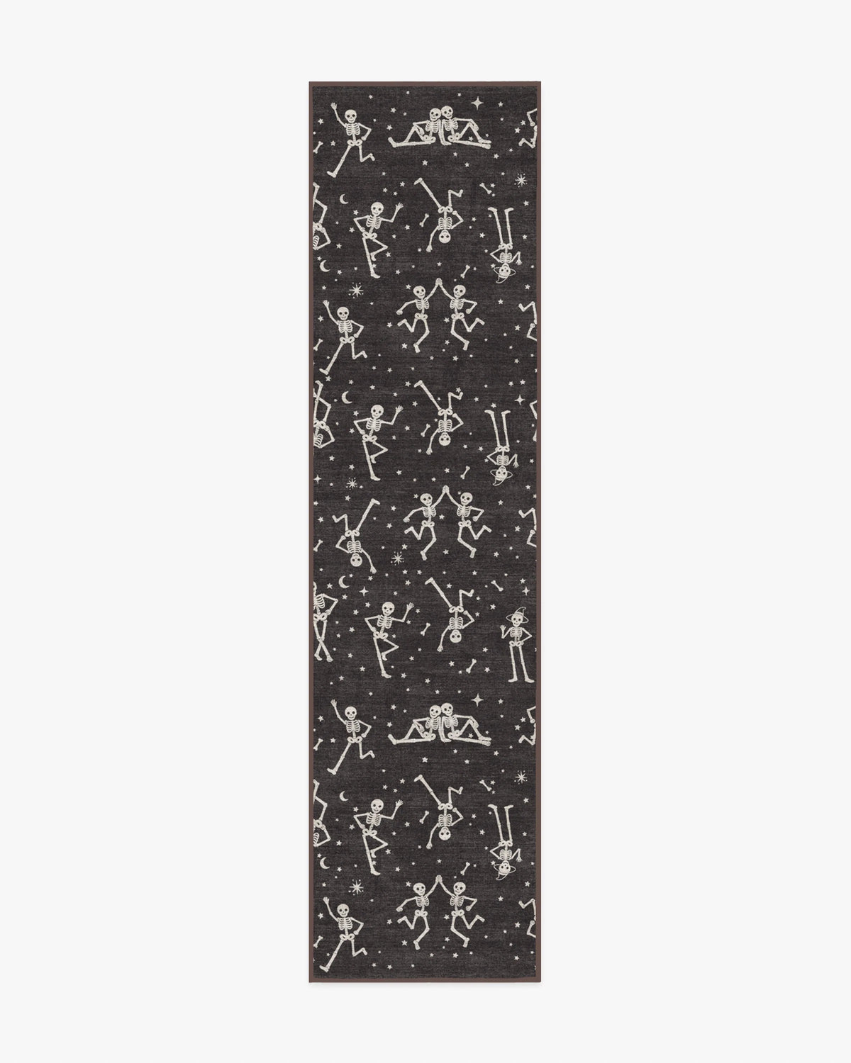 Bone Parade Charcoal Rug
