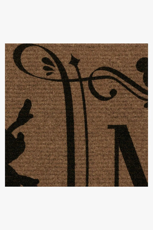 Disney Marquee Monogram Doormat